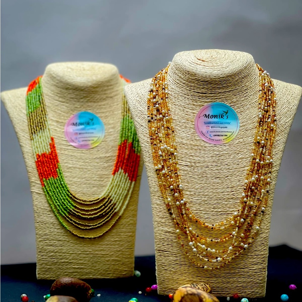 Exclusive hand made necklaces!